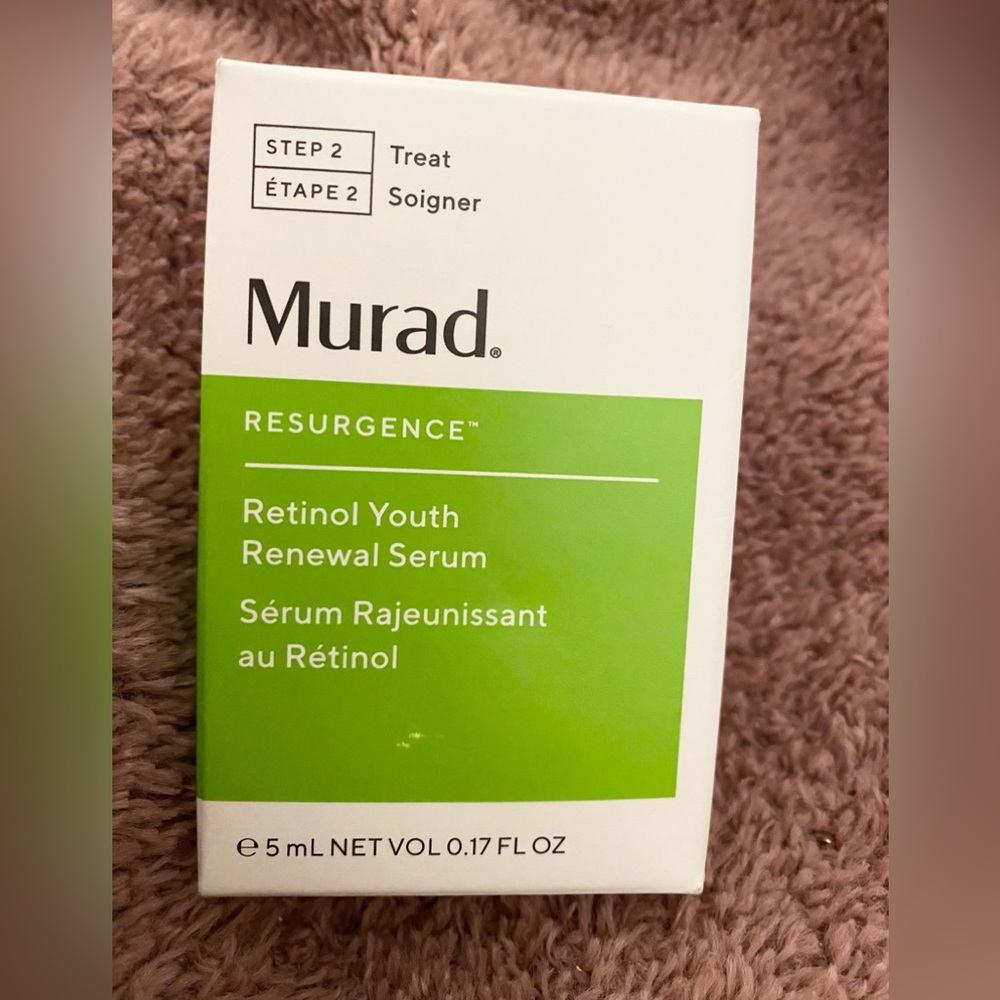 Murad resurgence retinol youth renewal serum travel size  .17 fl. Oz. New